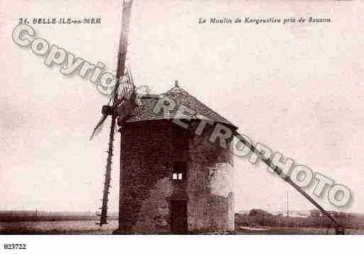 Ville de SAUZON, carte postale ancienne