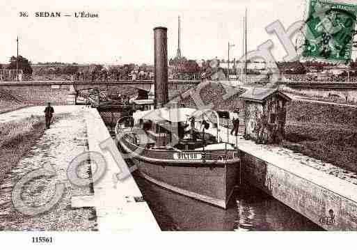 Ville de SEDAN, carte postale ancienne