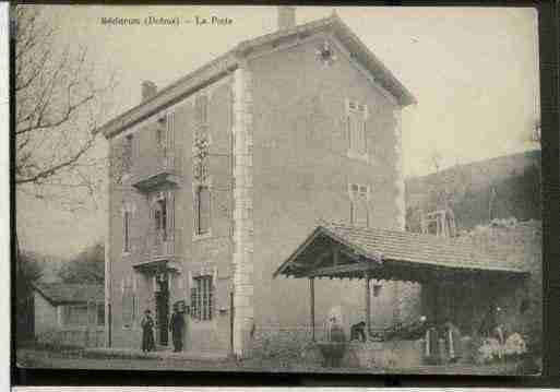 Ville de SEDERON, carte postale ancienne