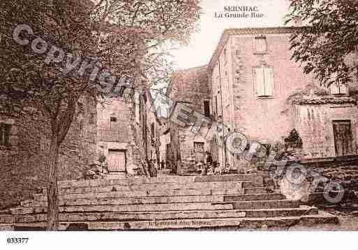 Ville de SERNHAC, carte postale ancienne