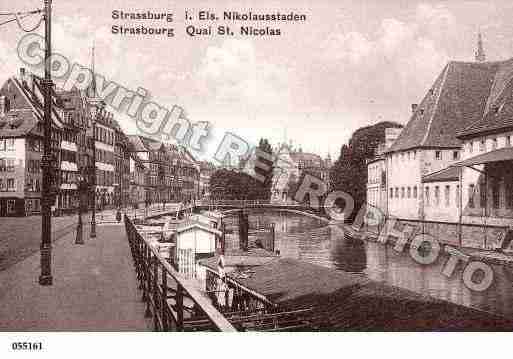 Ville de STRASBOURG, carte postale ancienne