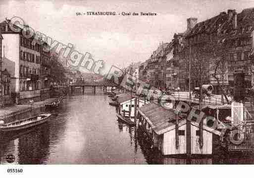 Ville de STRASBOURG, carte postale ancienne