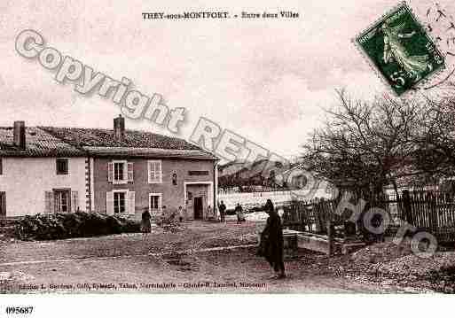 Ville de THEYISSURMONTFORT, carte postale ancienne Ville de THEYISSURMONTFORT, carte postale ancienne