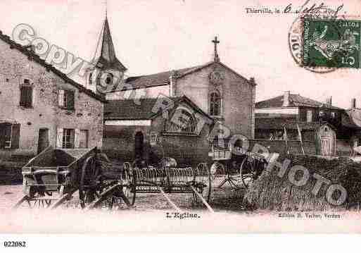 Ville de THIERVILLESURMEUSE, carte postale ancienne