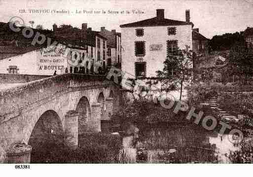 Ville de TORFOU, carte postale ancienne