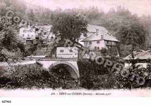 Ville de UGINE, carte postale ancienne