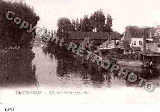 Ville de VALENCIENNES, carte postale ancienne