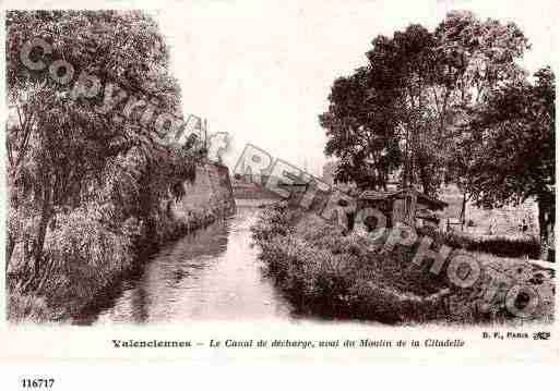 Ville de VALENCIENNES, carte postale ancienne