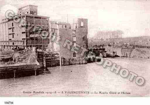 Ville de VALENCIENNES, carte postale ancienne