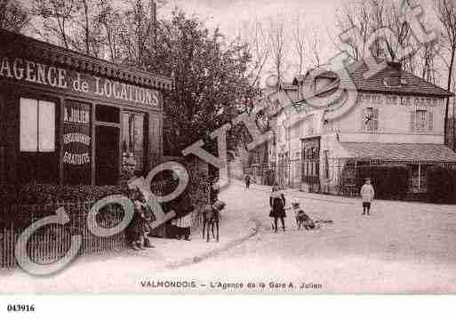 Ville de VALMONDOIS, carte postale ancienne