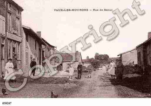 Ville de VAUXLESMOURON, carte postale ancienne