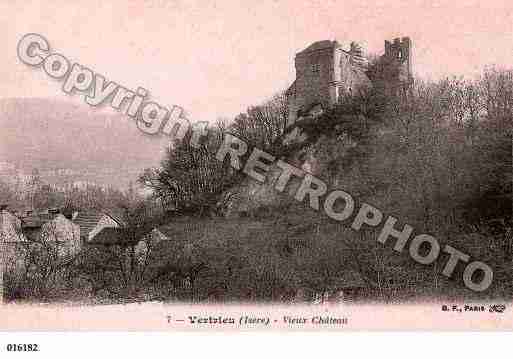 Ville de VERTRIEU, carte postale ancienne Ville de VERTRIEU, carte postale ancienne