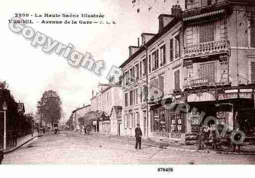 Ville de VESOUL, carte postale ancienne