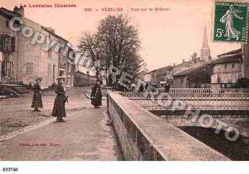 Ville de VEZELISE, carte postale ancienne