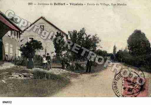 Ville de VEZELOIS, carte postale ancienne