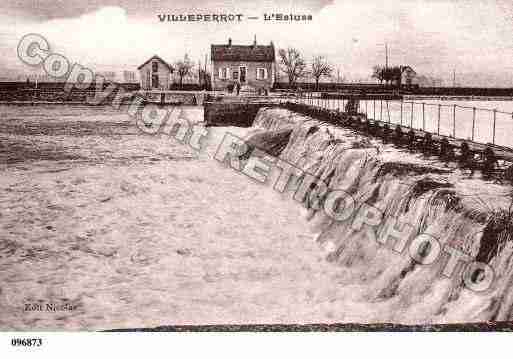 Ville de VILLEPERROT, carte postale ancienne