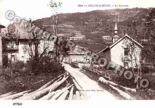 Ville de AILLONLEJEUNE, carte postale ancienne