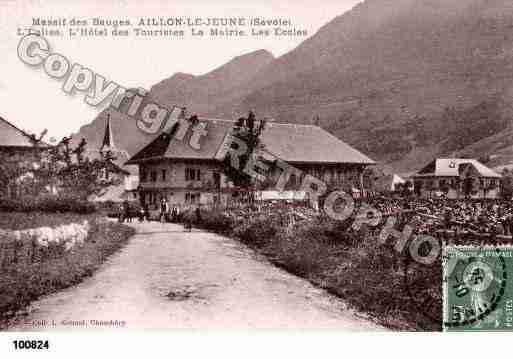 Ville de AILLONLEJEUNE, carte postale ancienne