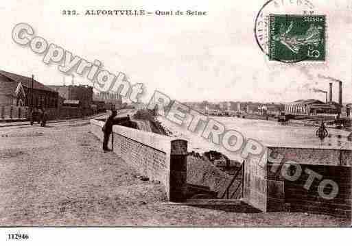 Ville de ALFORTVILLE, carte postale ancienne