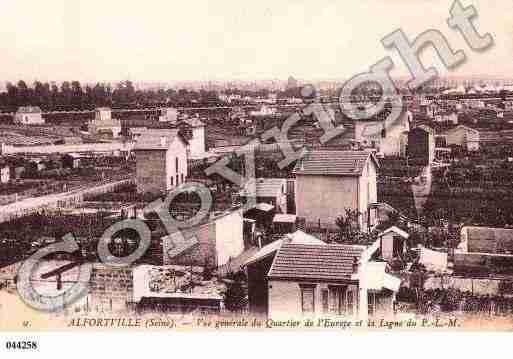 Ville de ALFORTVILLE, carte postale ancienne