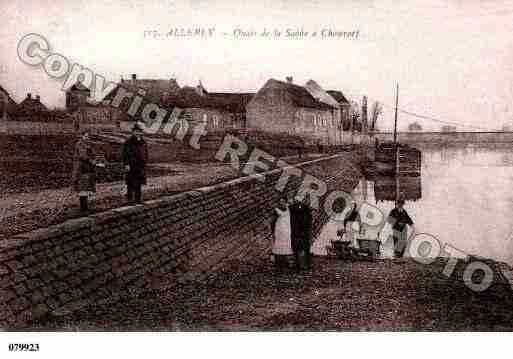Ville de ALLEREY, carte postale ancienne Ville de ALLEREY, carte postale ancienne