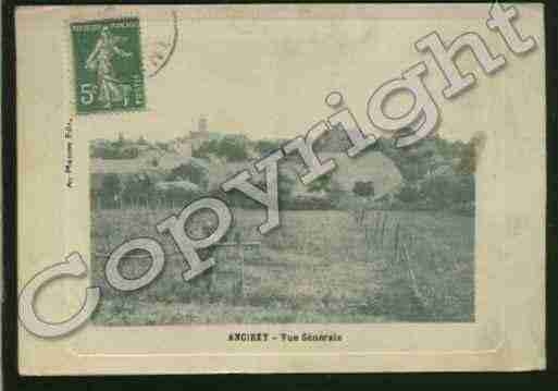 Ville de ANGIREY, carte postale ancienne