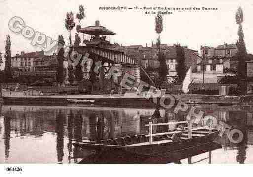 Ville de ANGOULEME, carte postale ancienne