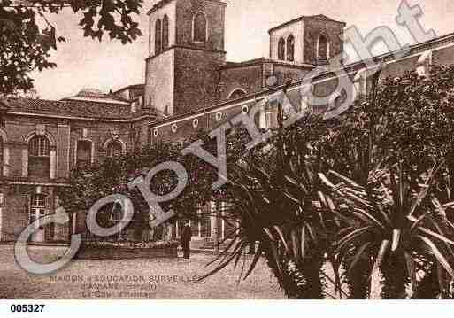 Ville de ANIANE, carte postale ancienne