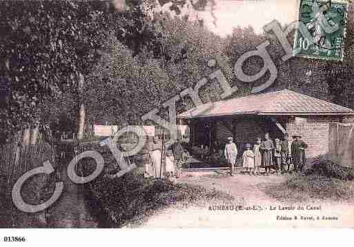 Ville de AUNEAU, carte postale ancienne