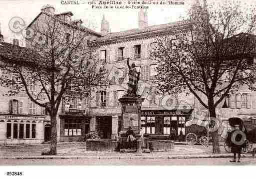 Ville de AURILLAC, carte postale ancienne