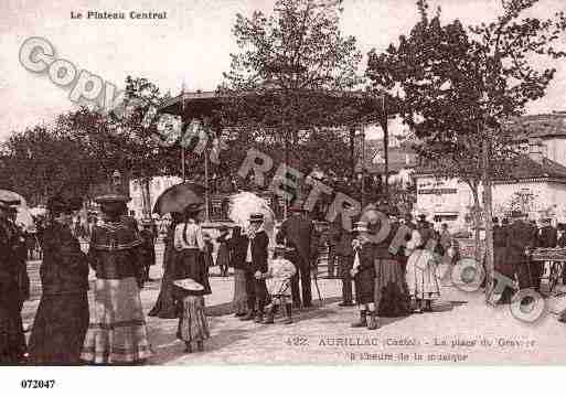 Ville de AURILLAC, carte postale ancienne