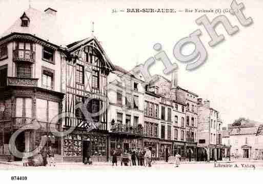 Ville de BARSURAUBE, carte postale ancienne