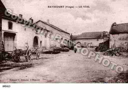 Ville de BAYECOURT, carte postale ancienne