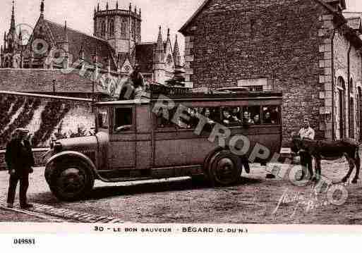 Ville de BEGARD, carte postale ancienne