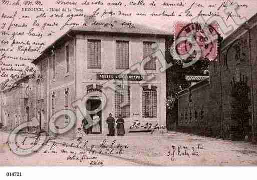 Ville de BEZOUCE, carte postale ancienne