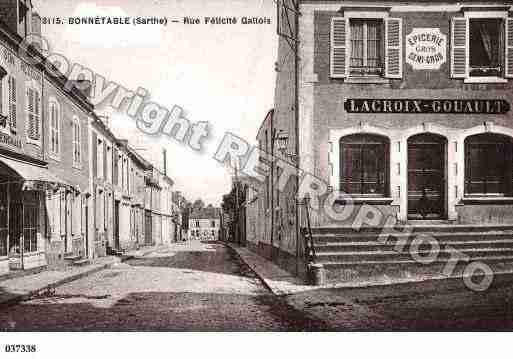 Ville de BONNETABLE, carte postale ancienne