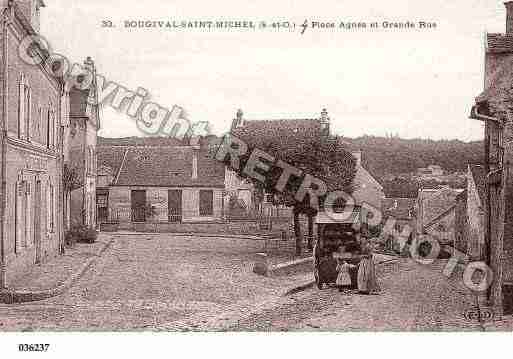 Ville de BOUGIVAL, carte postale ancienne