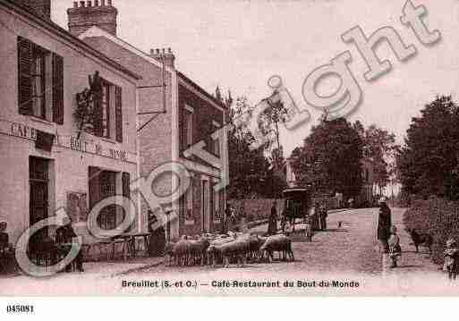 Ville de BREUILLET, carte postale ancienne Ville de BREUILLET, carte postale ancienne