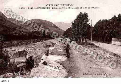 Ville de BUISLESBARONNIES, carte postale ancienne