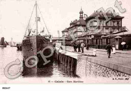 Ville de CALAIS, carte postale ancienne