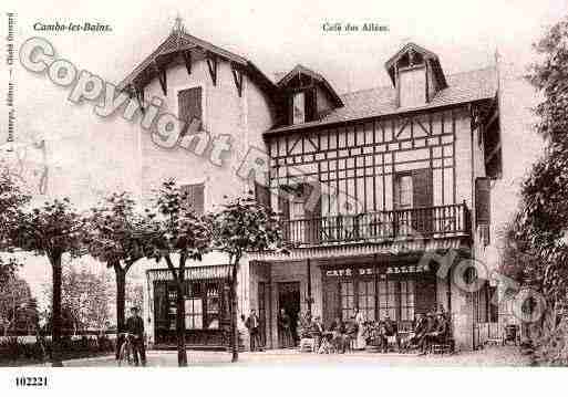 Ville de CAMBOLESBAINS, carte postale ancienne