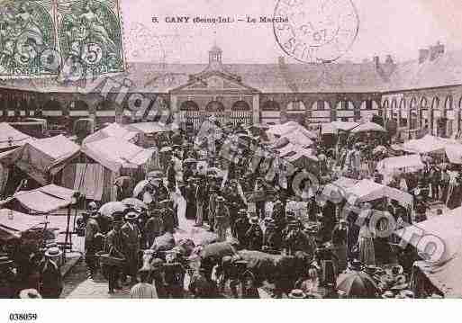 Ville de CANYBARVILLE, carte postale ancienne