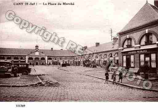Ville de CANYBARVILLE, carte postale ancienne