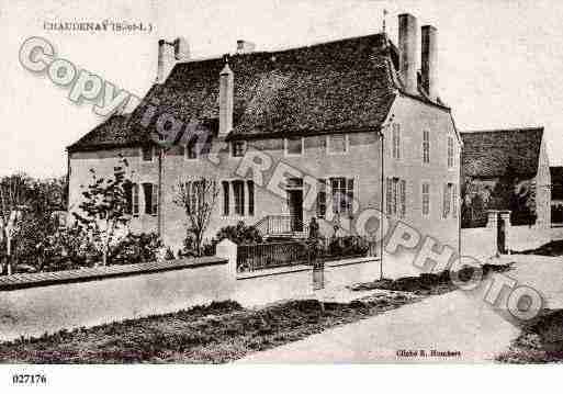 Ville de CHAUDENAY, carte postale ancienne