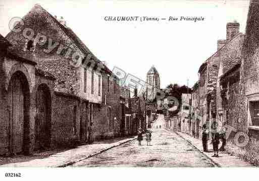 Ville de CHAUMONTPORTRENARD, carte postale ancienne Ville de CHAUMONTPORTRENARD, carte postale ancienne