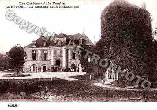 Ville de CHEFFOIS, carte postale ancienne
