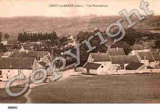 Ville de CHEZYSURMARNE, carte postale ancienne