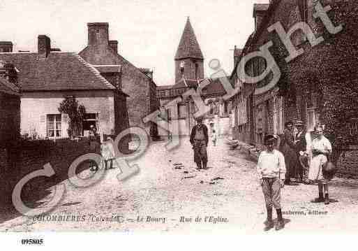 Ville de COLOMBIERES, carte postale ancienne