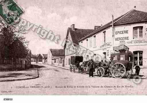 Ville de CONDESURVESGRE, carte postale ancienne