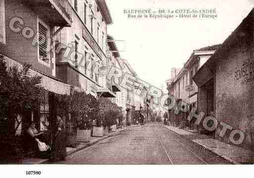 Ville de COTESAINTANDRE(LA), carte postale ancienne